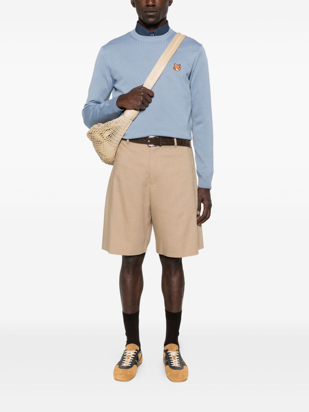 Maison Kitsuné Maison Kitsuné Fox Head Sweater