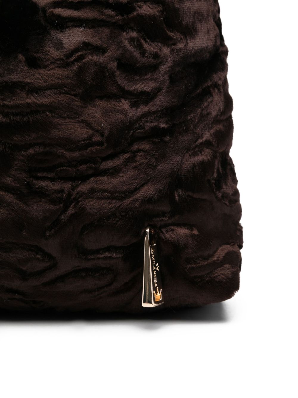 La Milanesa La Milanesa Textured tote bag