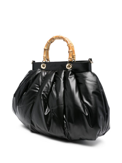 La Milanesa La Milanesa Quilted bamboo-handle tote bag