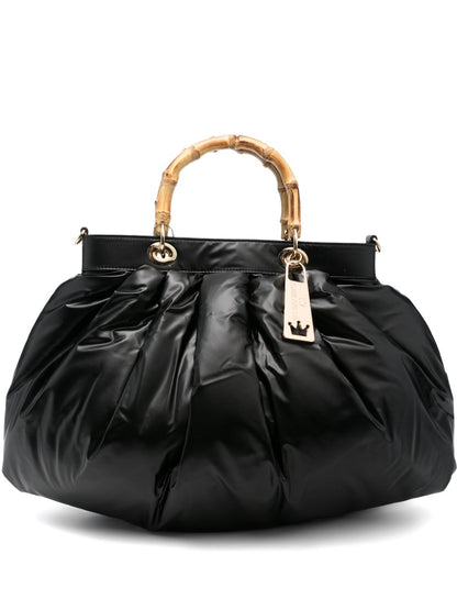 La Milanesa La Milanesa Quilted bamboo-handle tote bag