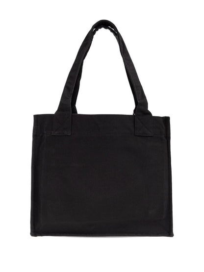 Ganni Ganni Recycled cotton large tote bag