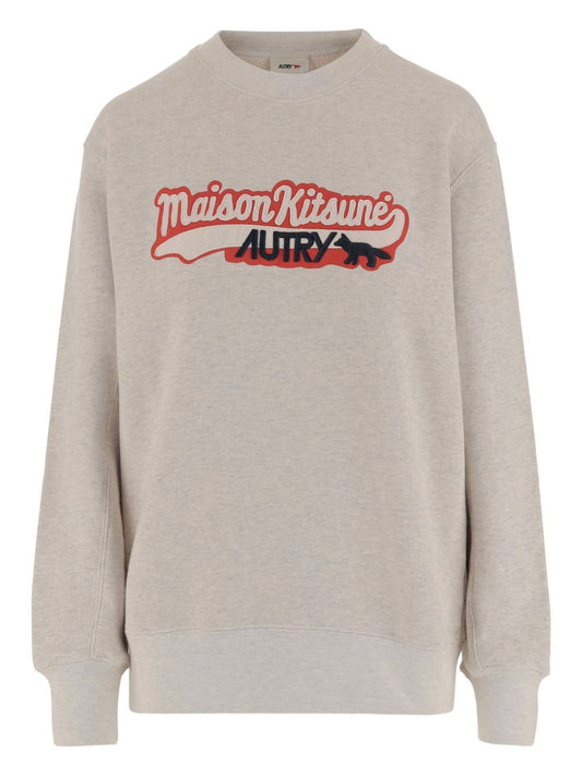 Autry X MAISON KITSUNE AUTRY X MAISON KITSUNE Sweaters Ivory