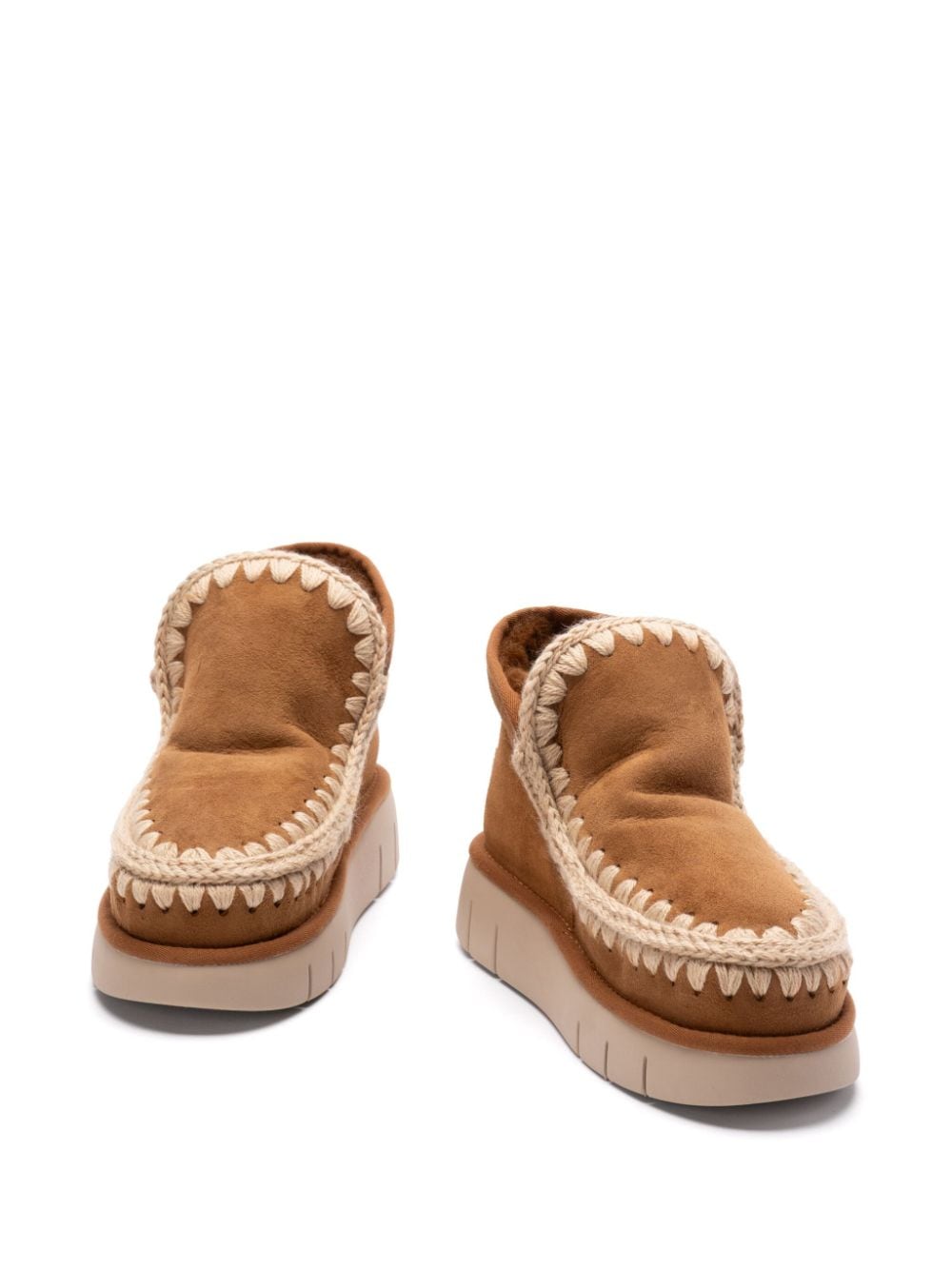 Mou Mou Boots Leather Brown