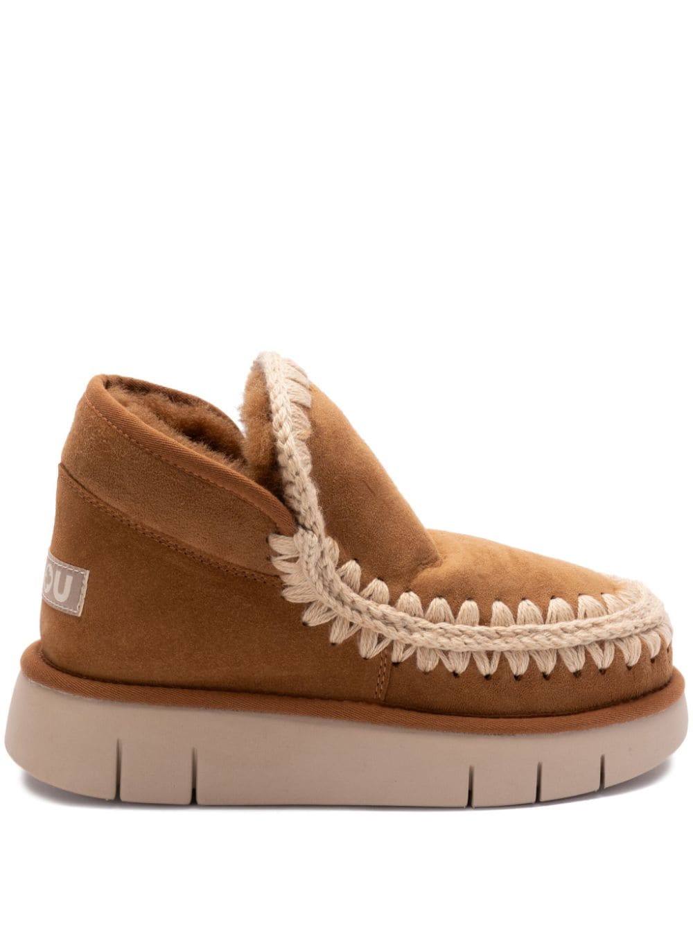 Mou Mou Boots Leather Brown