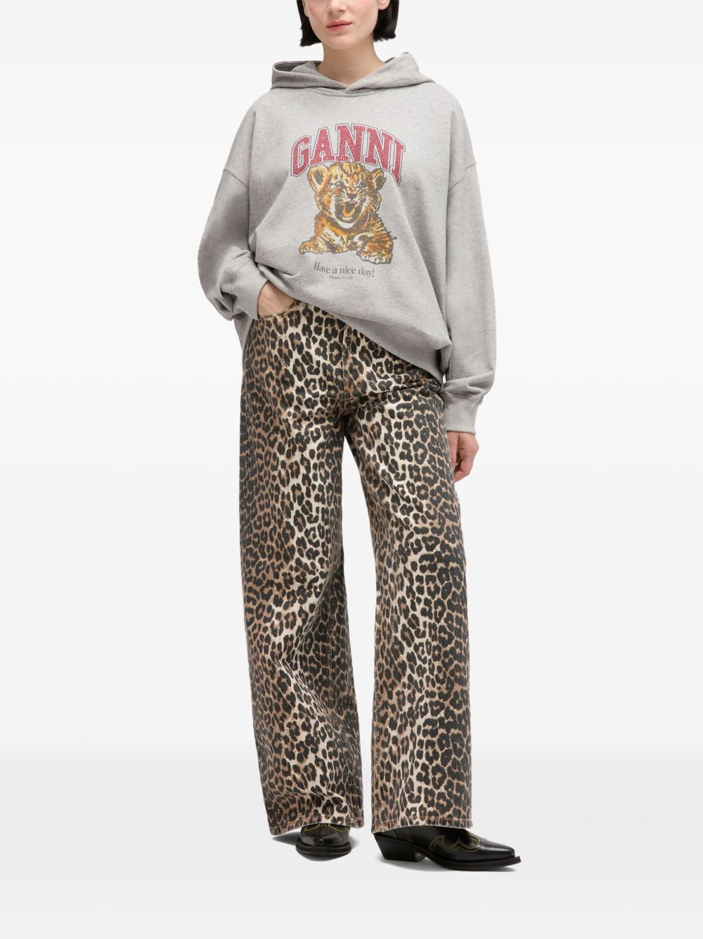 Ganni GANNI Sweaters Grey