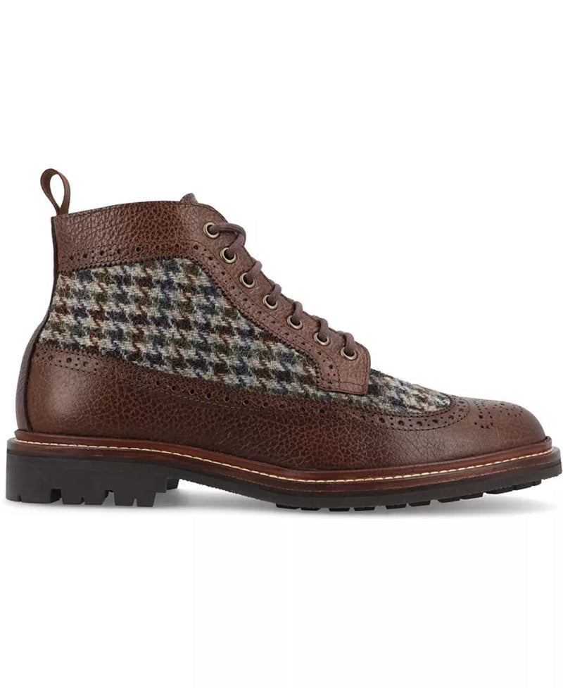 Men’s Boston Longwing Dress Boots – Classic Luxury