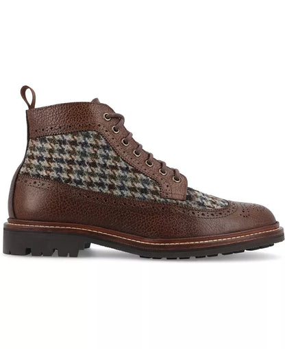 Men’s Boston Longwing Dress Boots – Classic Luxury