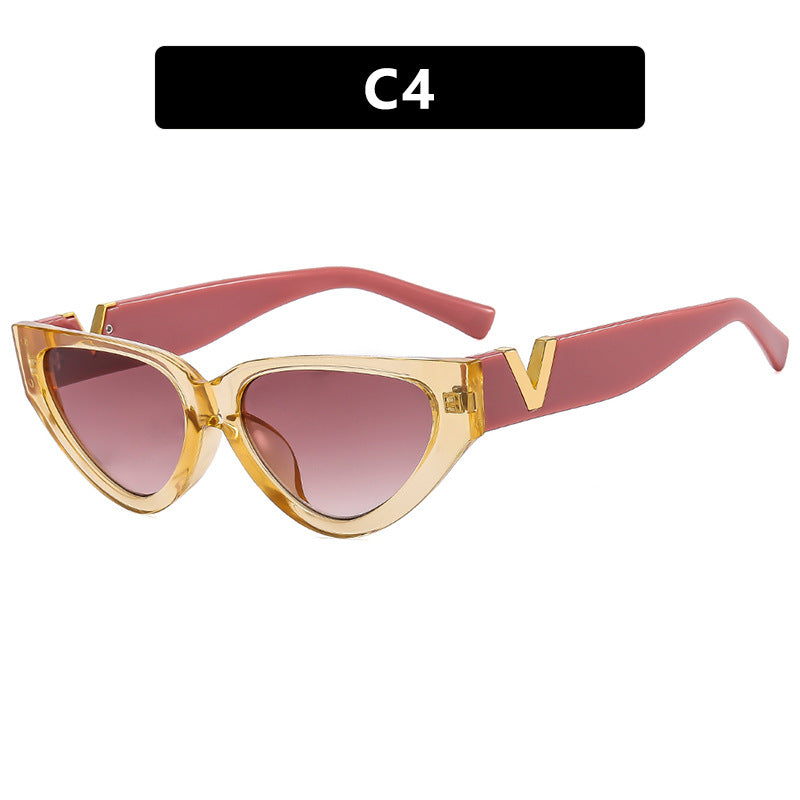 Vintage Glam Cat-Eye Sunglasses