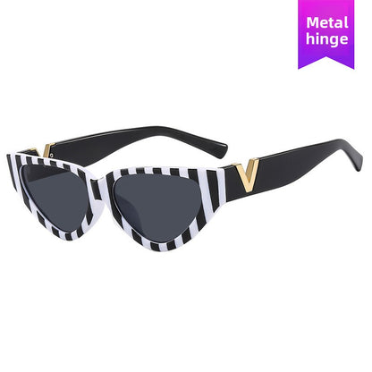 Vintage Glam Cat-Eye Sunglasses