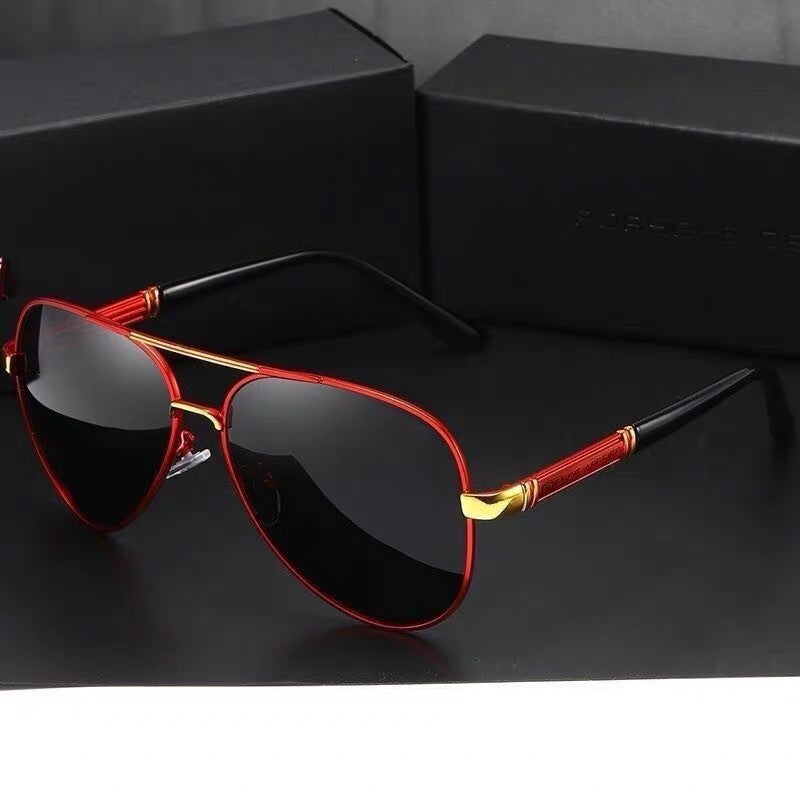 Designer-Style Men's Polarized Sunglasses