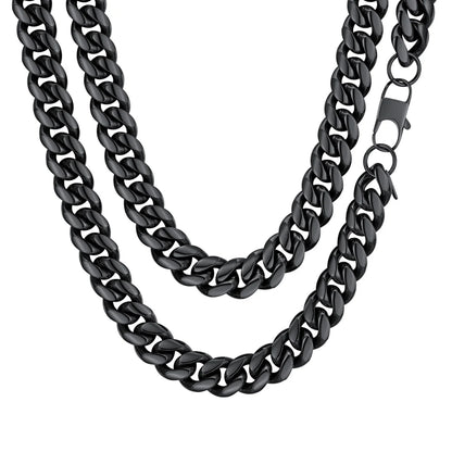 Men's 10mm Cuban Link Chain – Stainless Steel