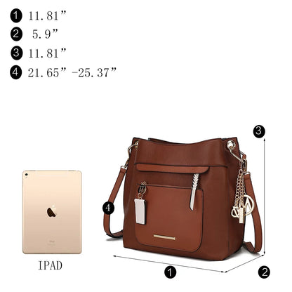 Vegan Leather Hobo & Wristlet Set | Effortless Elegance in Two Pieces