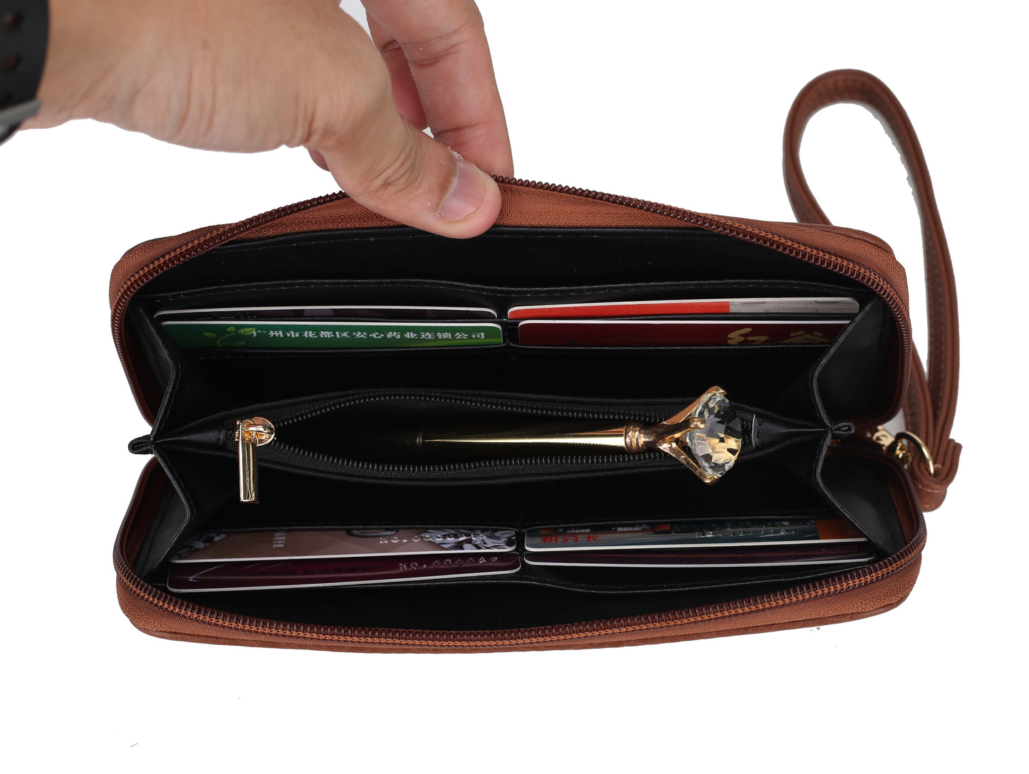 Vegan Leather Hobo & Wristlet Set | Effortless Elegance in Two Pieces