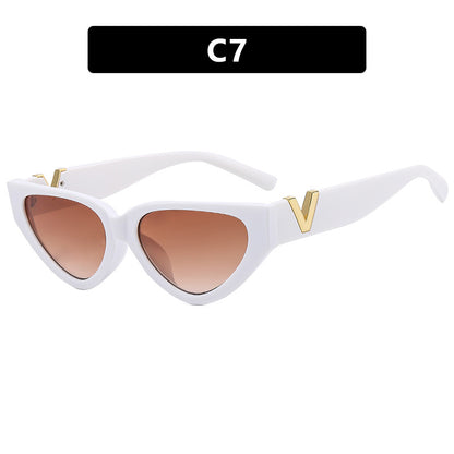 Vintage Glam Cat-Eye Sunglasses