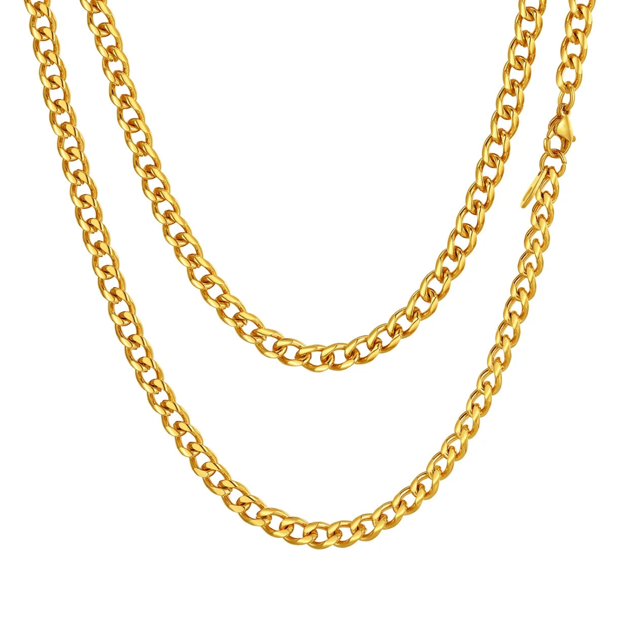 Men's 10mm Cuban Link Chain – Stainless Steel