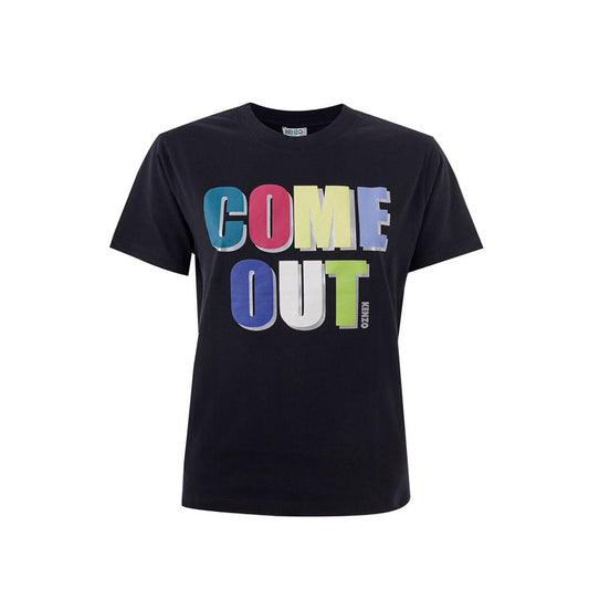 Kenzo Black Cotton T-Shirt