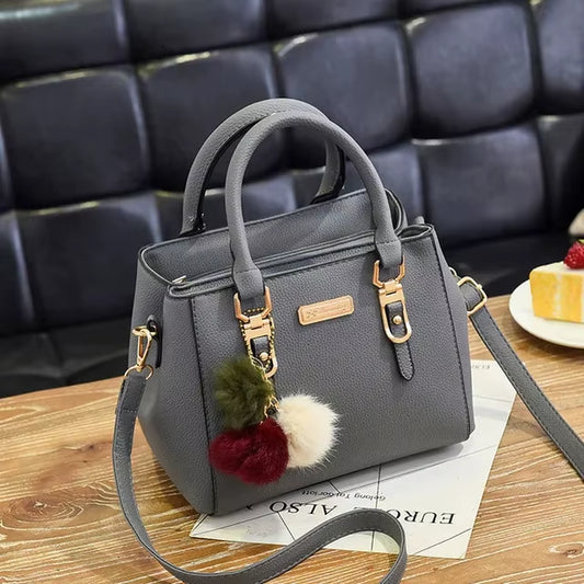 Luxury Handbag – Embroidered Tote with Tassel - PrettyFancyNow