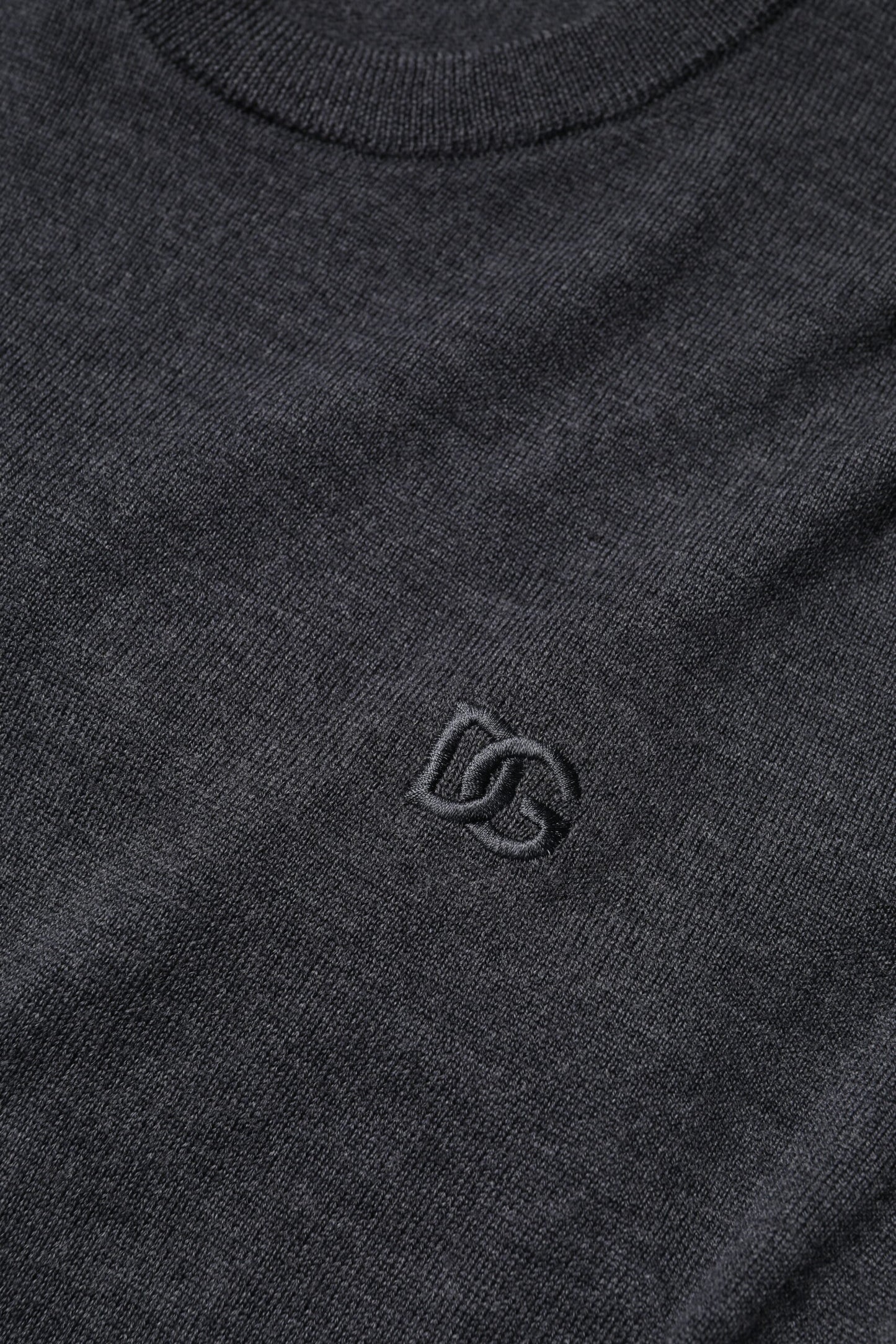 Dolce & Gabbana Gray Wool Logo Knitted Men Pullover Sweater