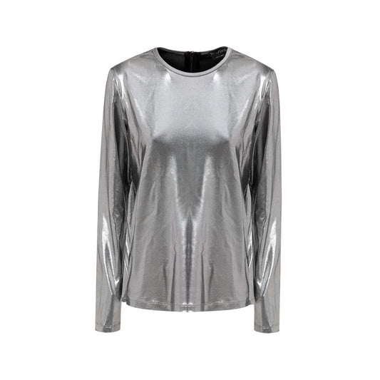 Tom Ford Gray Viscose Long Sleeve T-Shirt