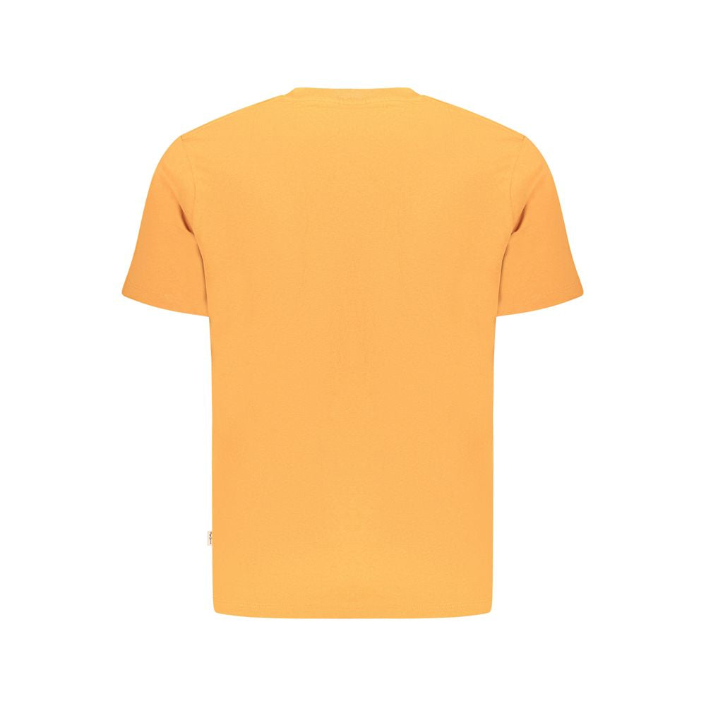 Pepe Jeans Arancione Cotton Men T-Shirt