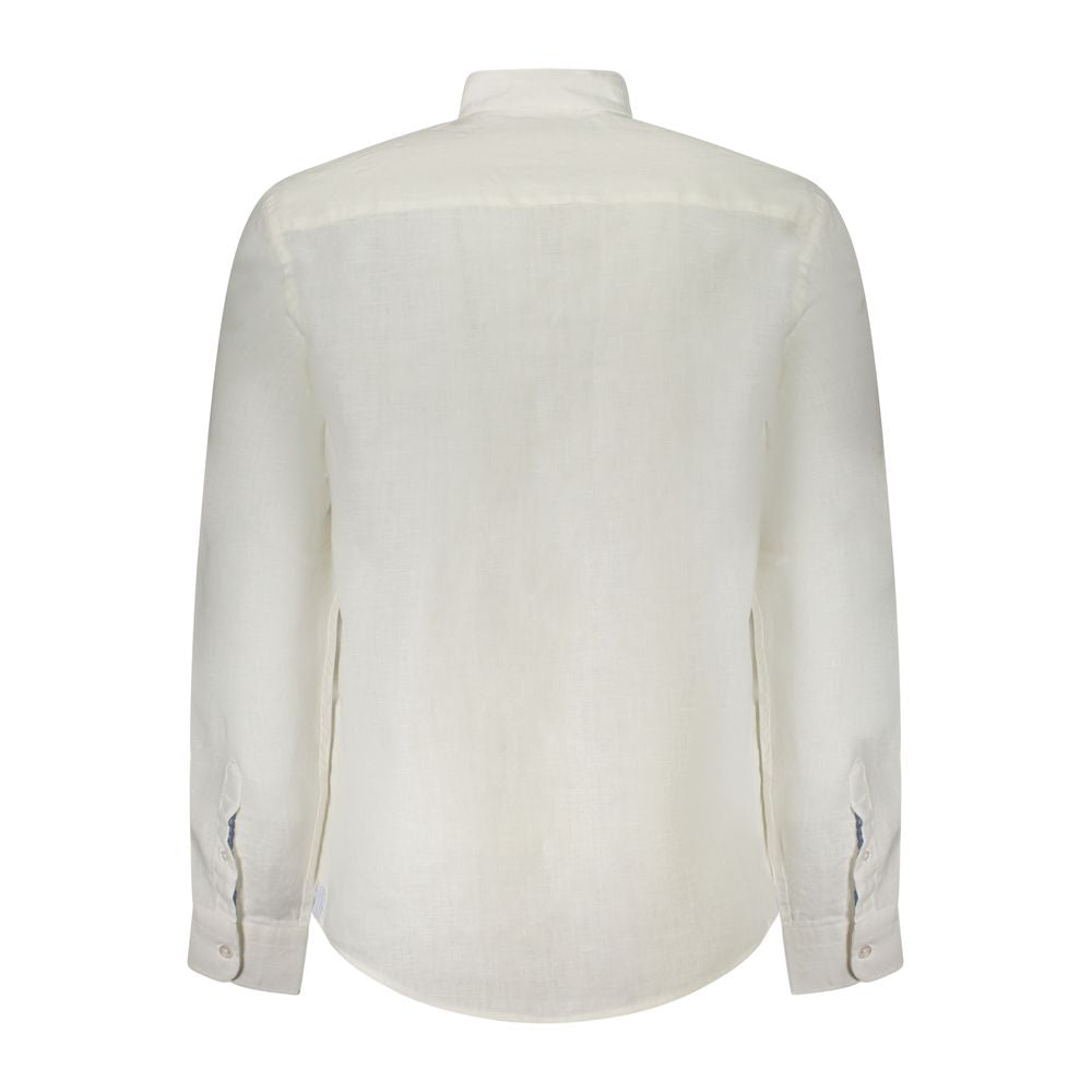 North Sails Bianco Linen Mens Shirt