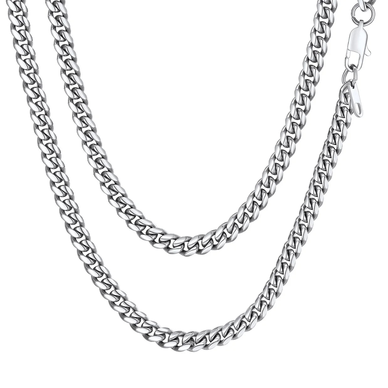 Men's 10mm Cuban Link Chain – Stainless Steel