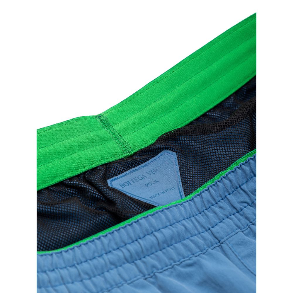 Bottega Veneta Blue Polyamide Swim Shorts