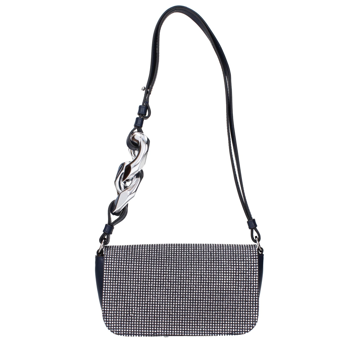 Jw Anderson Blue Fabric Shoulder Bag