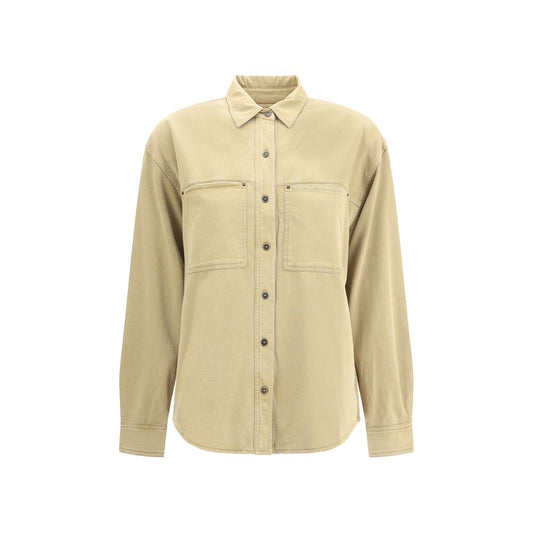 Marant Etoile Beige Denim Shirt