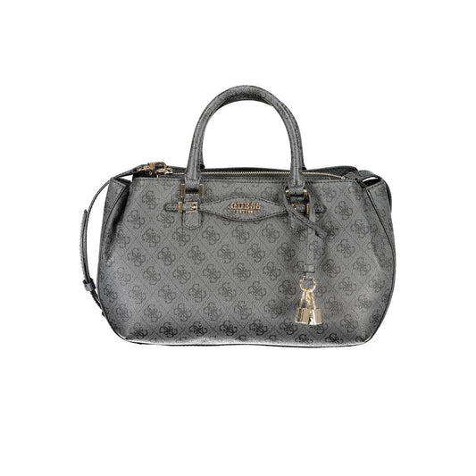 Guess Jeans Black Polyethylene Handbag