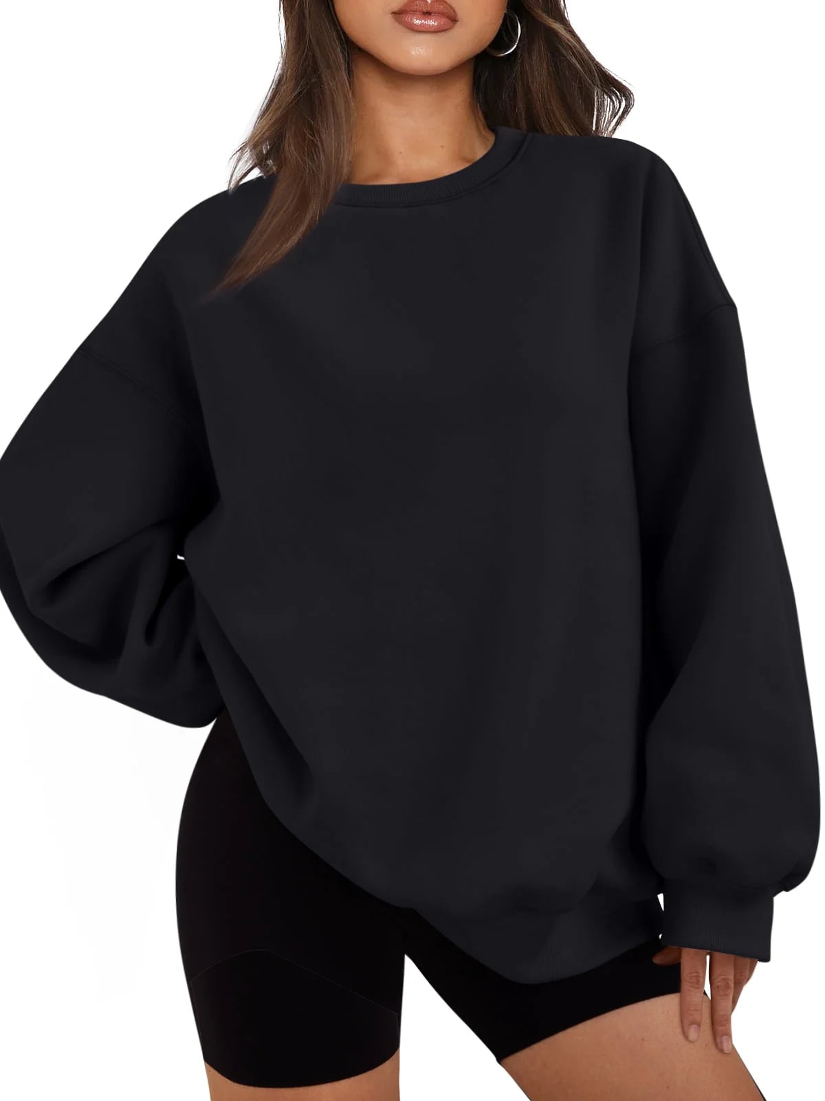 Women’s Luxe Oversized Winter Crewneck