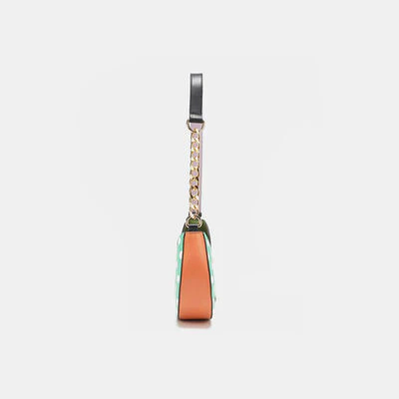 Nicole Lee USA Vegan Leather Polka Dot Shoulder Bag - PrettyFancyNow