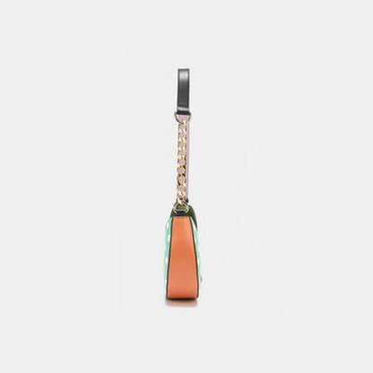 Nicole Lee USA Vegan Leather Polka Dot Shoulder Bag - PrettyFancyNow