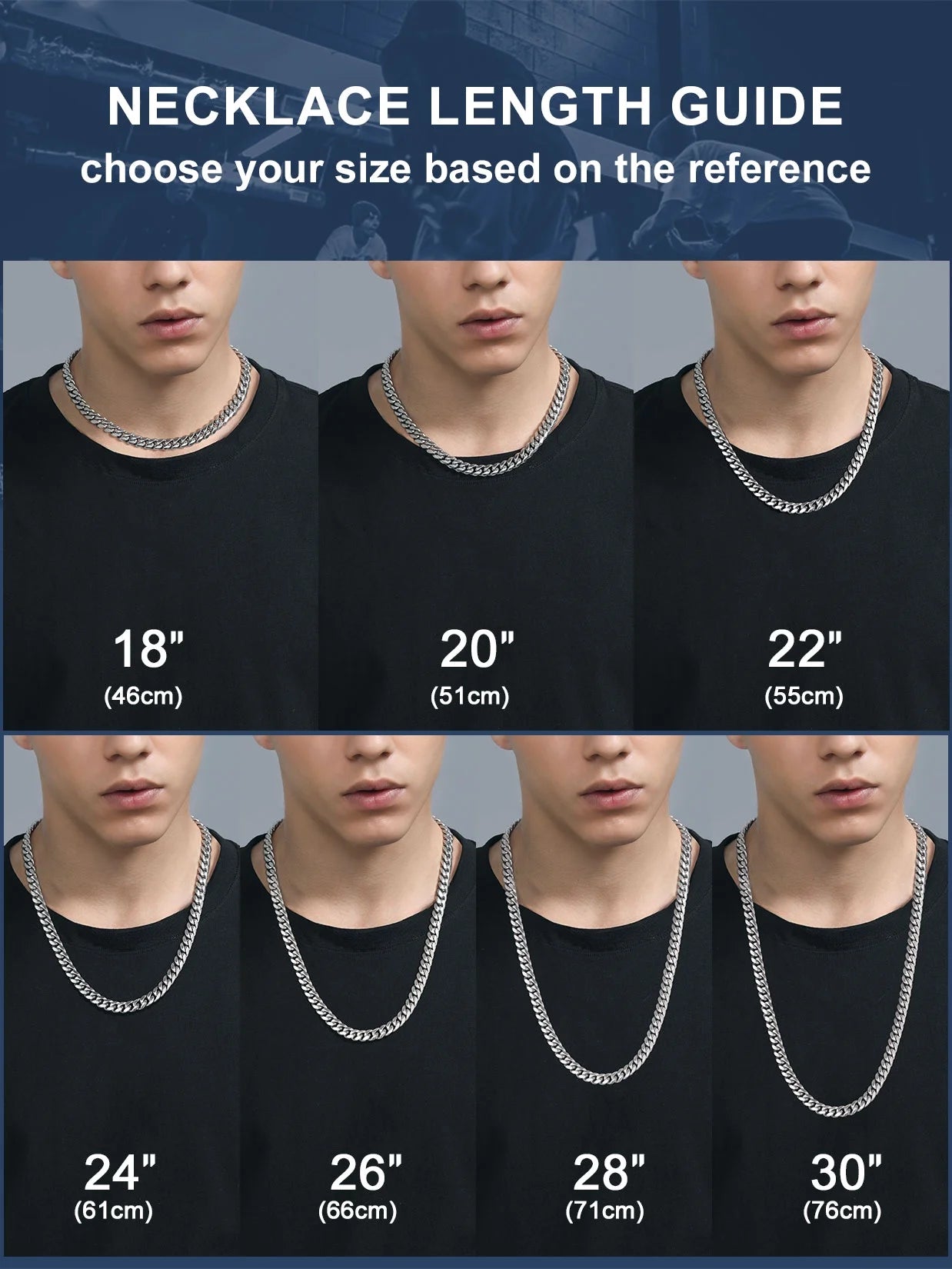 Men's 10mm Cuban Link Chain – Stainless Steel