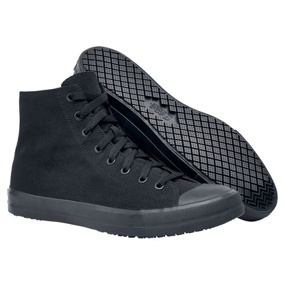 Pembroke Black Canvas Shoes – Unisex, Slip-Resistant, Water-Resistant