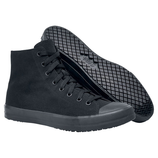 Pembroke Black Canvas Shoes – Unisex, Slip-Resistant, Water-Resistant
