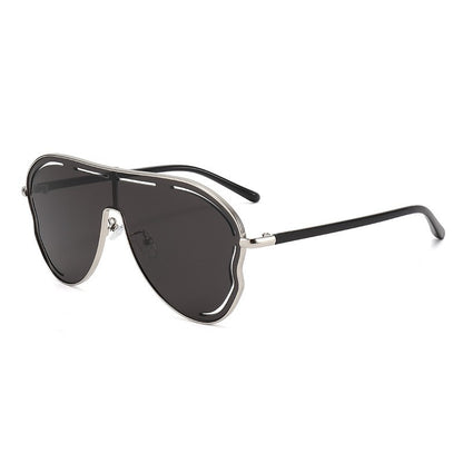Designer-Style Toad-Shaped Hollow Sunglasses
