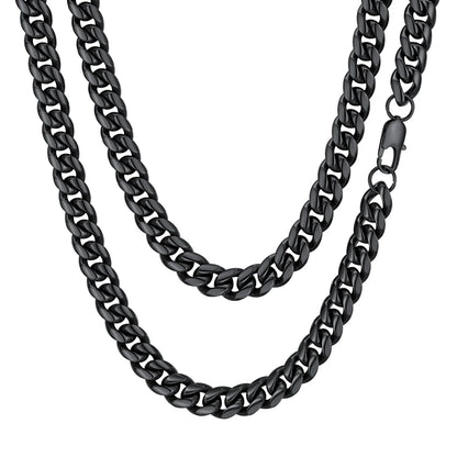 Men's 10mm Cuban Link Chain – Stainless Steel