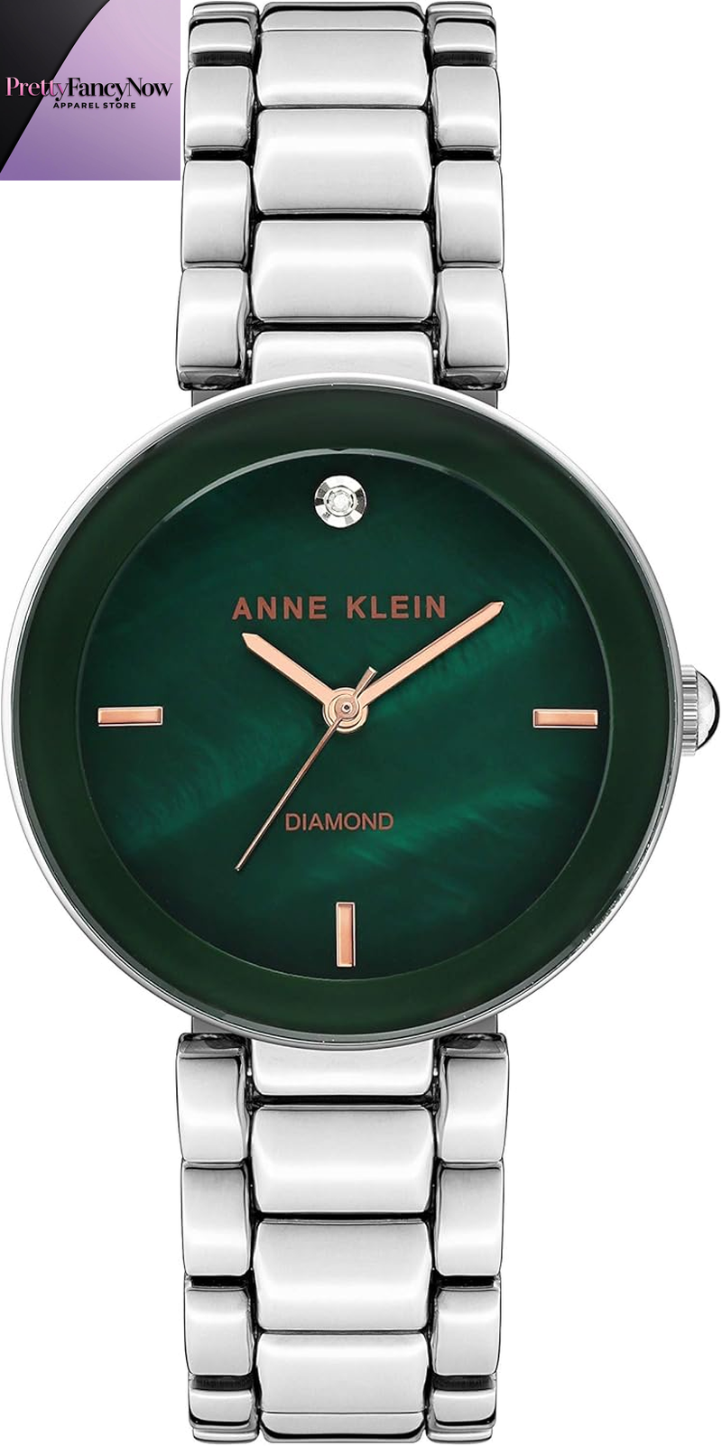 Elegant Women’s Bracelet Watch – Genuine Diamond Dial
