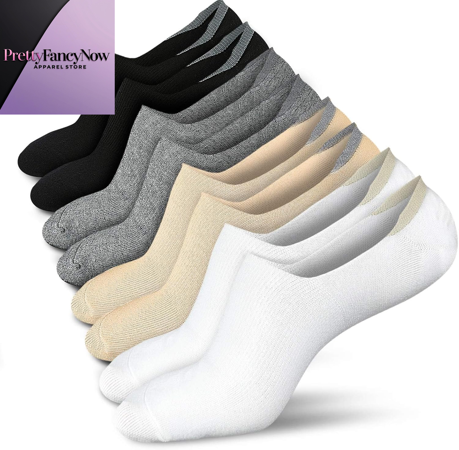 No Show Socks 8 pair bundle