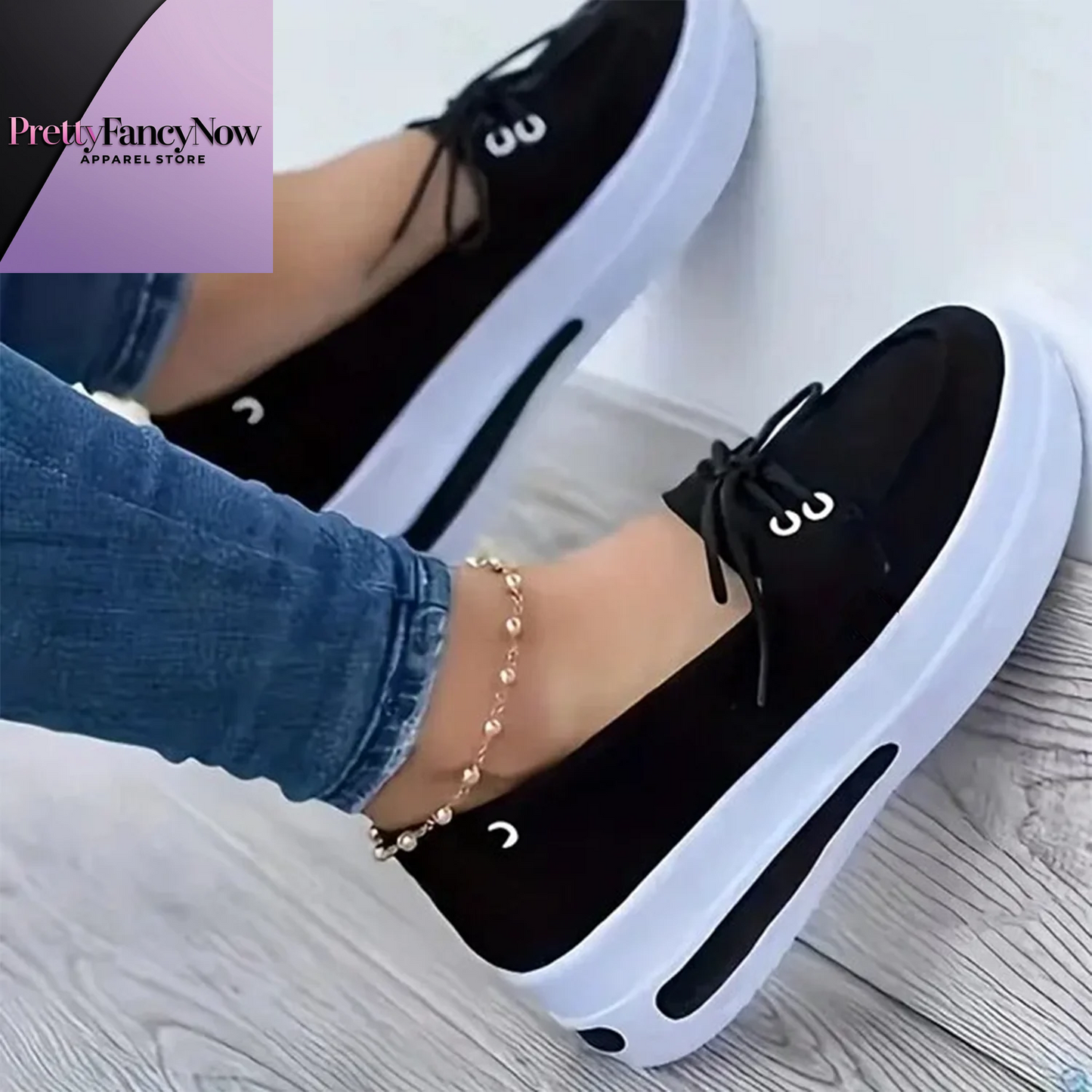 Casual Slip-On Platform Sneakers for Women - PrettyFancyNow
