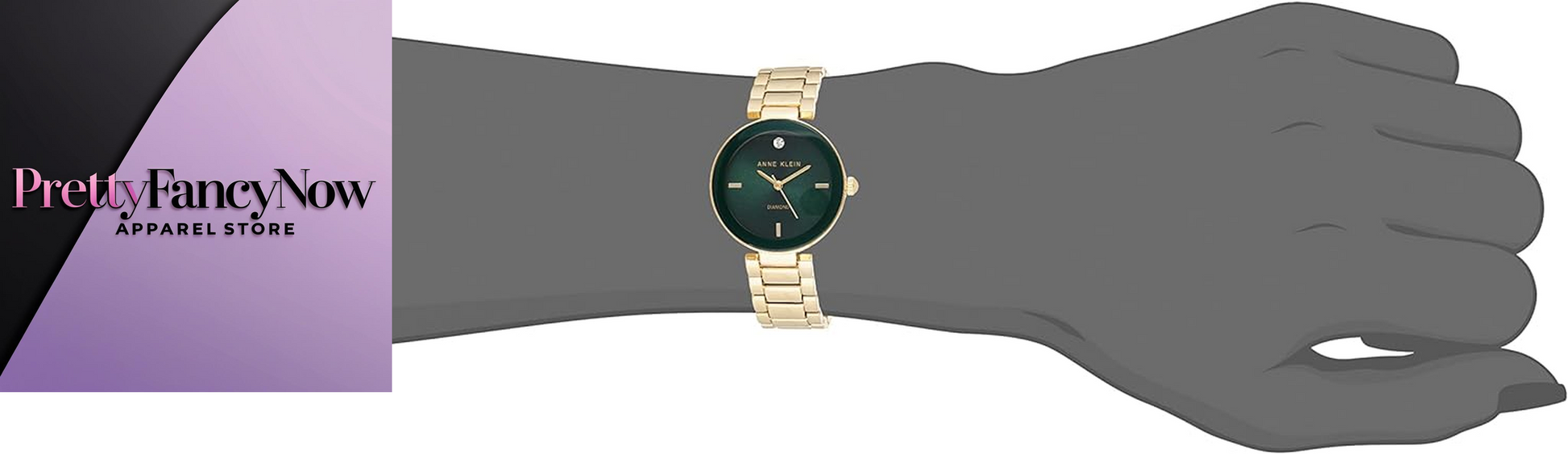 Elegant Women’s Bracelet Watch – Genuine Diamond Dial