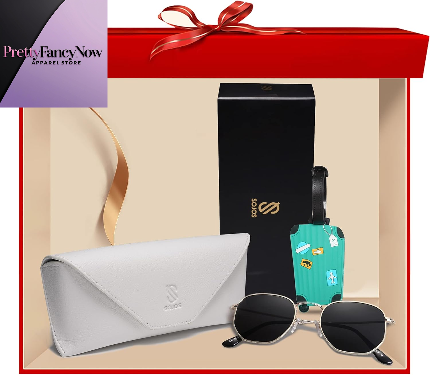 Designer Hexagonal Polarized Sunglasses