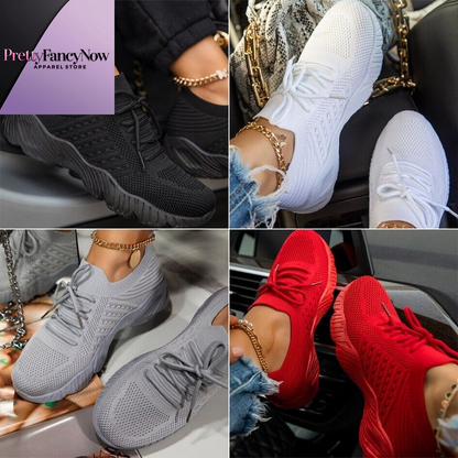 Ladies Walking Sneakers – Lightweight & Fashionable - PrettyFancyNow