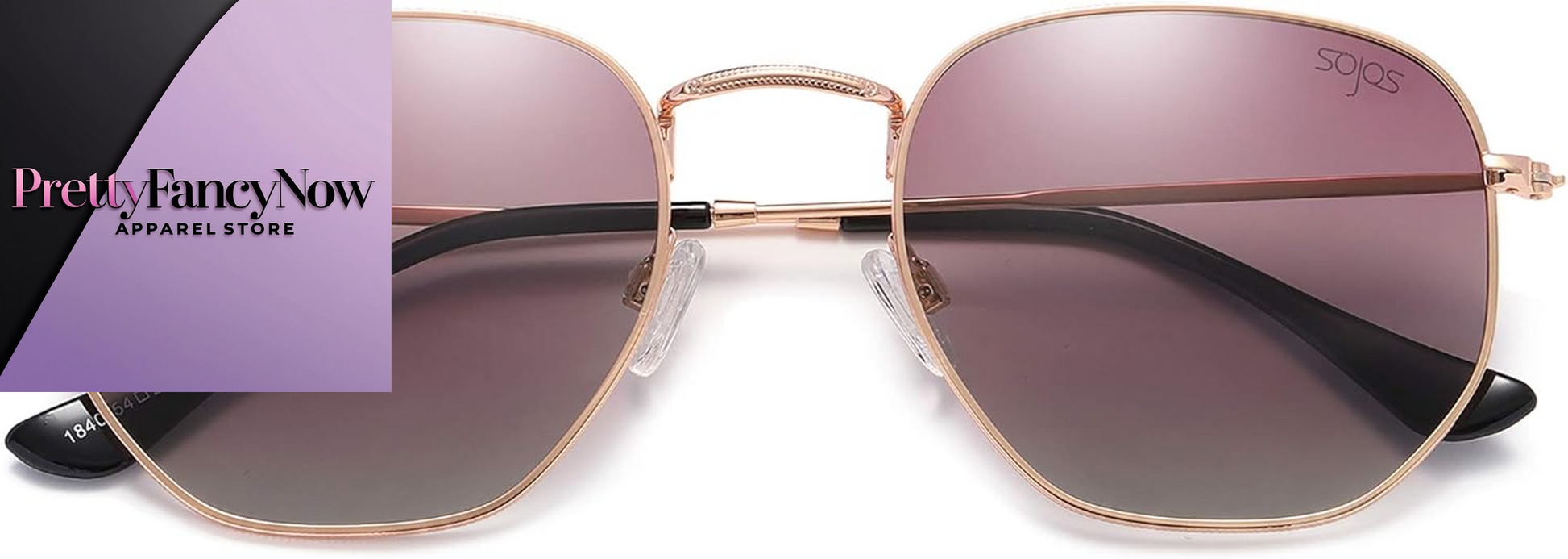 Designer Hexagonal Polarized Sunglasses