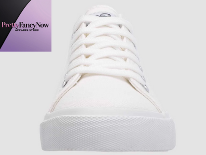 Retro-Inspired Black & White Canvas Sneakers – Unisex Fit, Cushioned Comfort