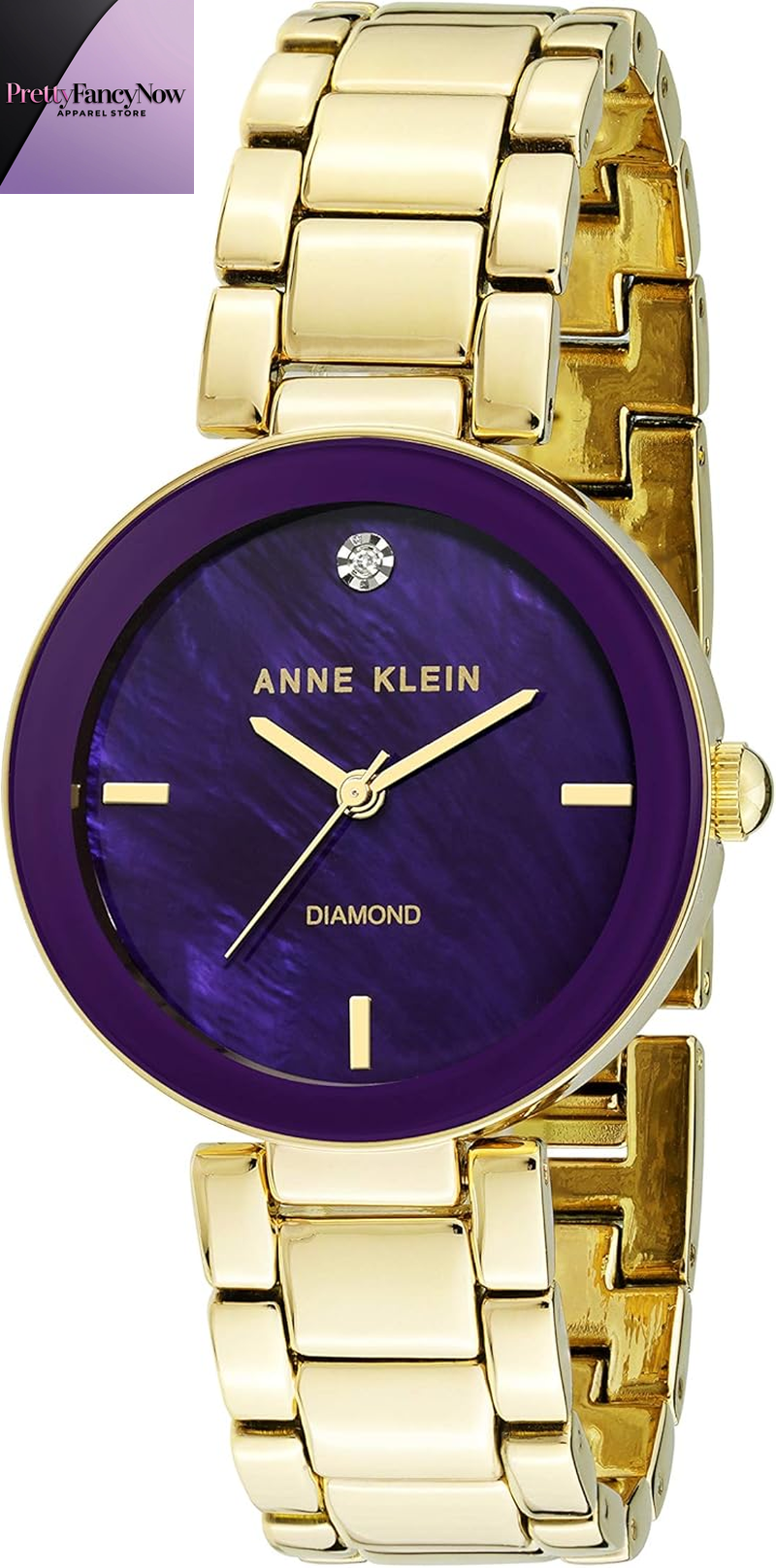 Elegant Women’s Bracelet Watch – Genuine Diamond Dial