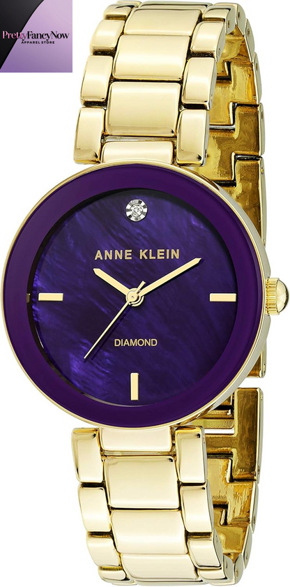 Elegant Women’s Bracelet Watch – Genuine Diamond Dial