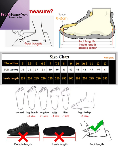 Casual Slip-On Platform Sneakers for Women - PrettyFancyNow