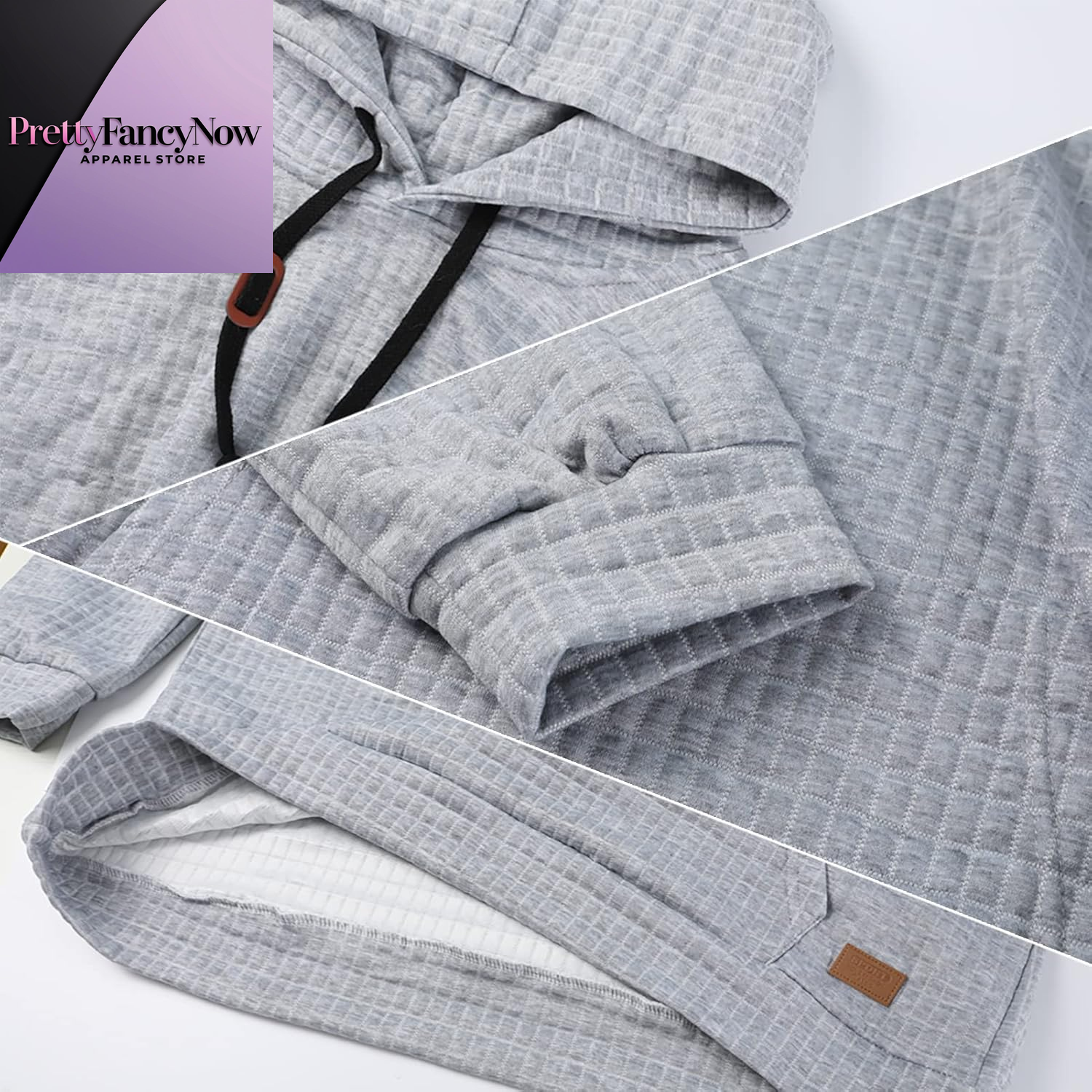  Pullover Sweatshirt with Pocket, Cozy Winter Wear